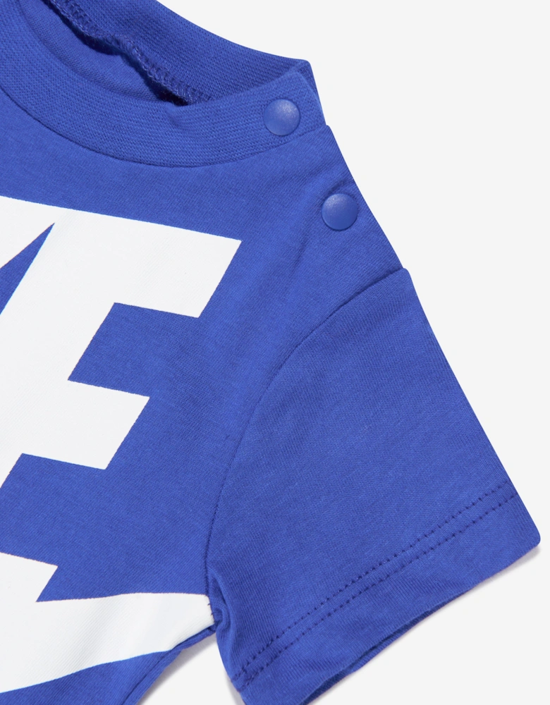 Baby Boys Futura Romper in Blue