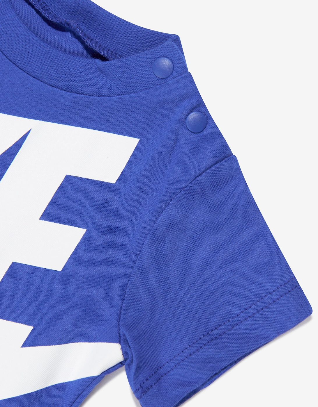 Baby Boys Futura Romper in Blue