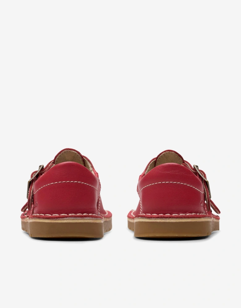 Baby Girls Leather Play Sun Reef Sandals in Red