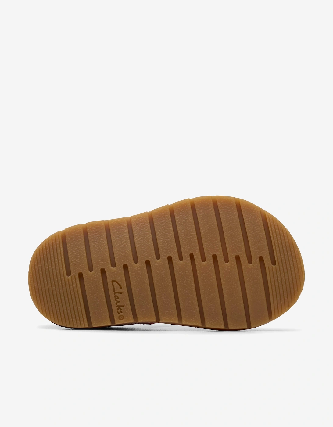 Baby Girls Leather Play Sun Reef Sandals in Red