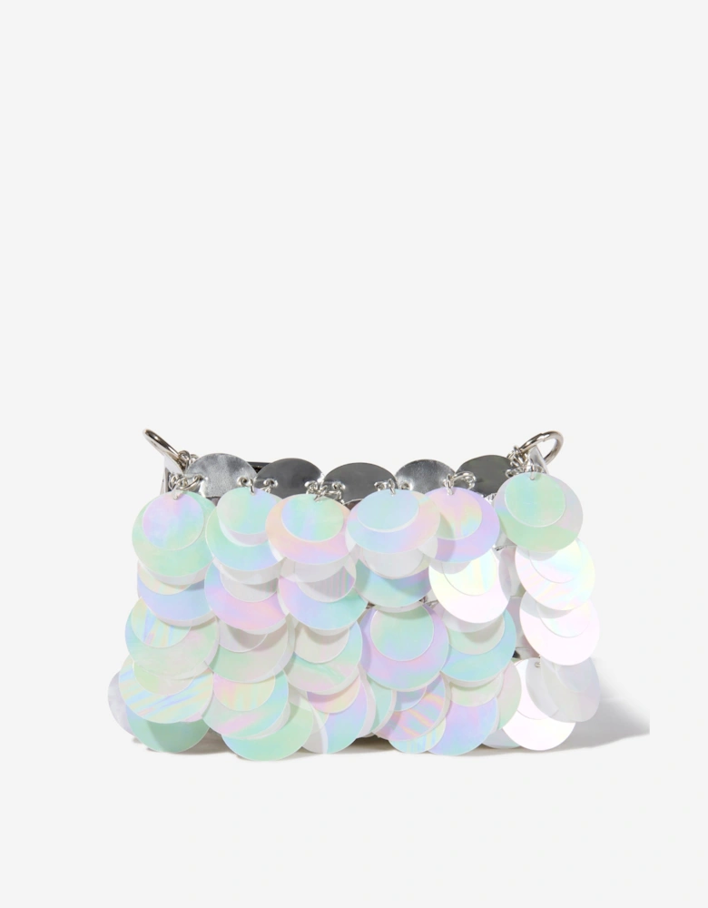 Angels Face Girls Rabaneda Sequin Bag in White