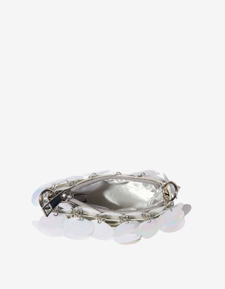 Angels Face Girls Rabaneda Sequin Bag in White