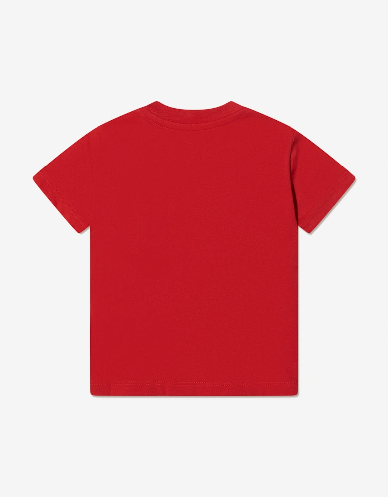 Baby Boys Logo T-Shirt in Red