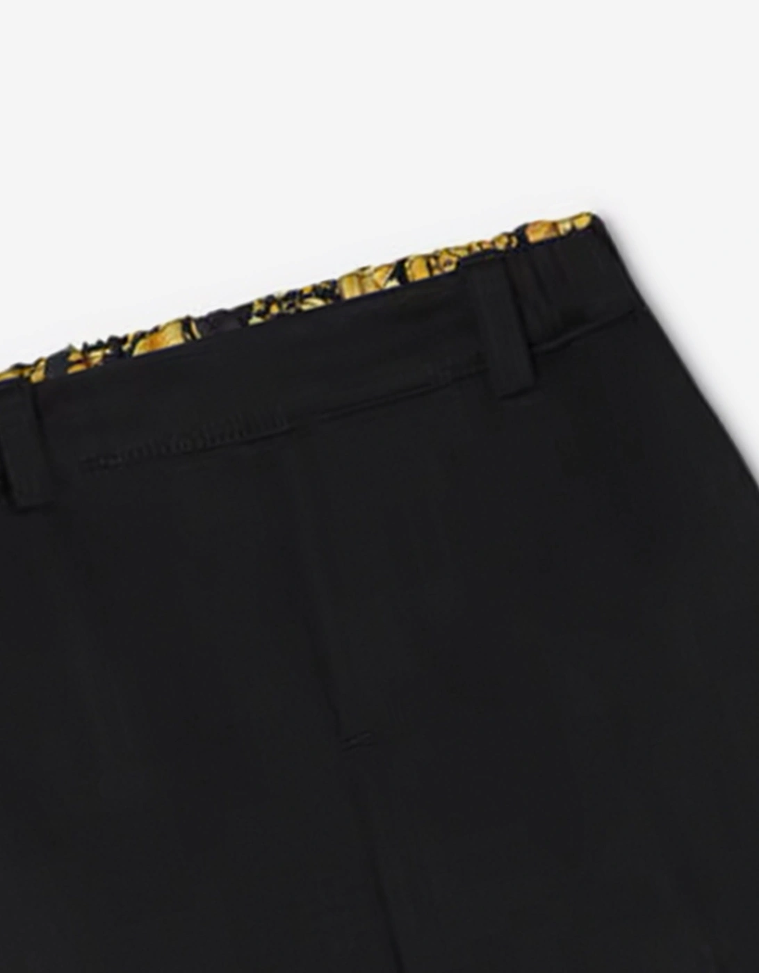 Baby Boys Punto Milano Shorts in Black
