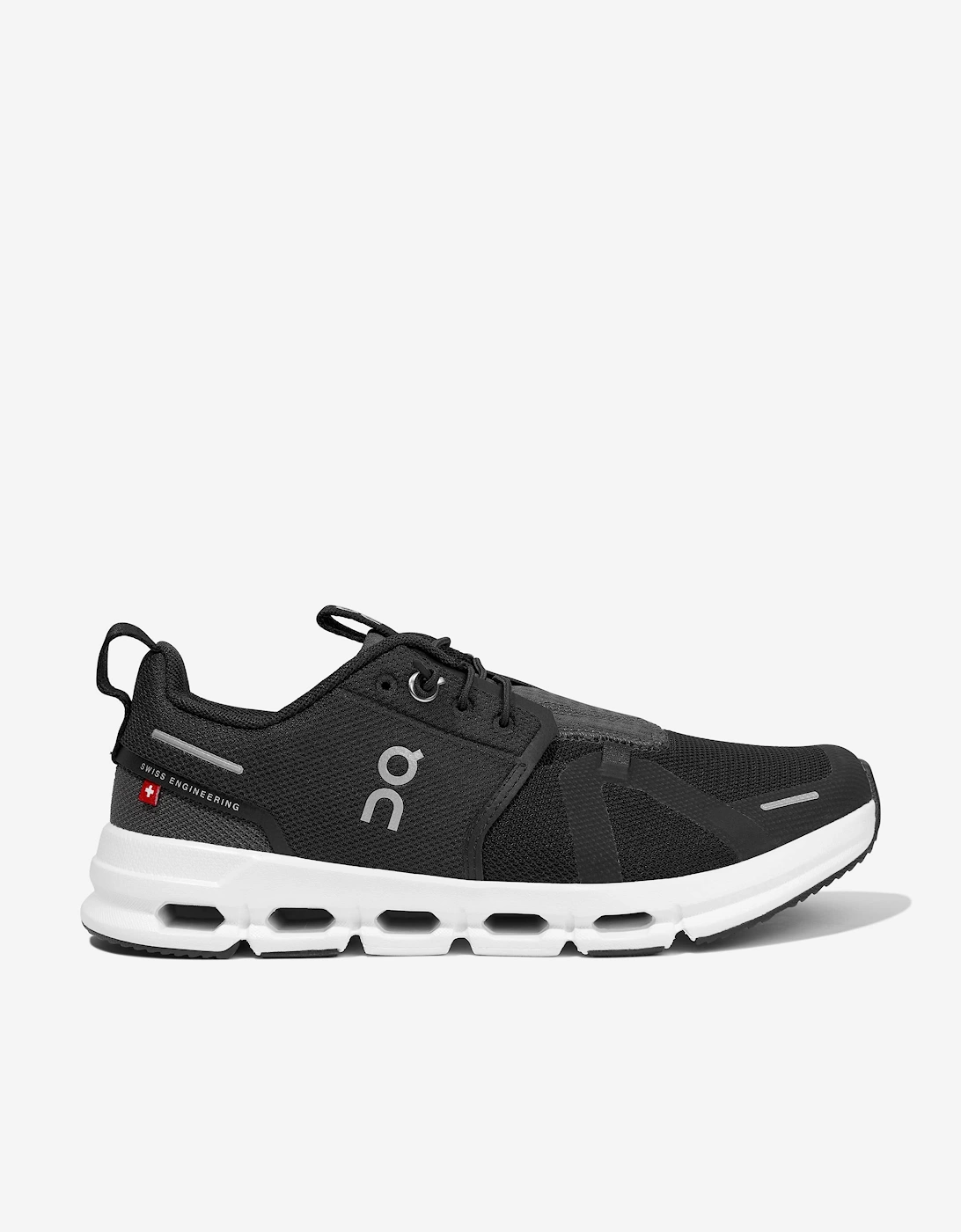 Running Kids Cloud Sky Trainers in Black, 5 of 4