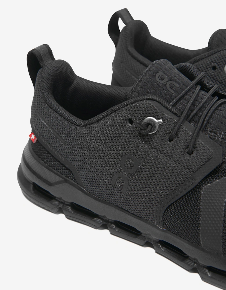 Running Kids Cloud Sky Trainers in Black