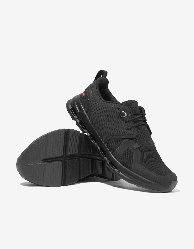 Running Kids Cloud Sky Trainers in Black