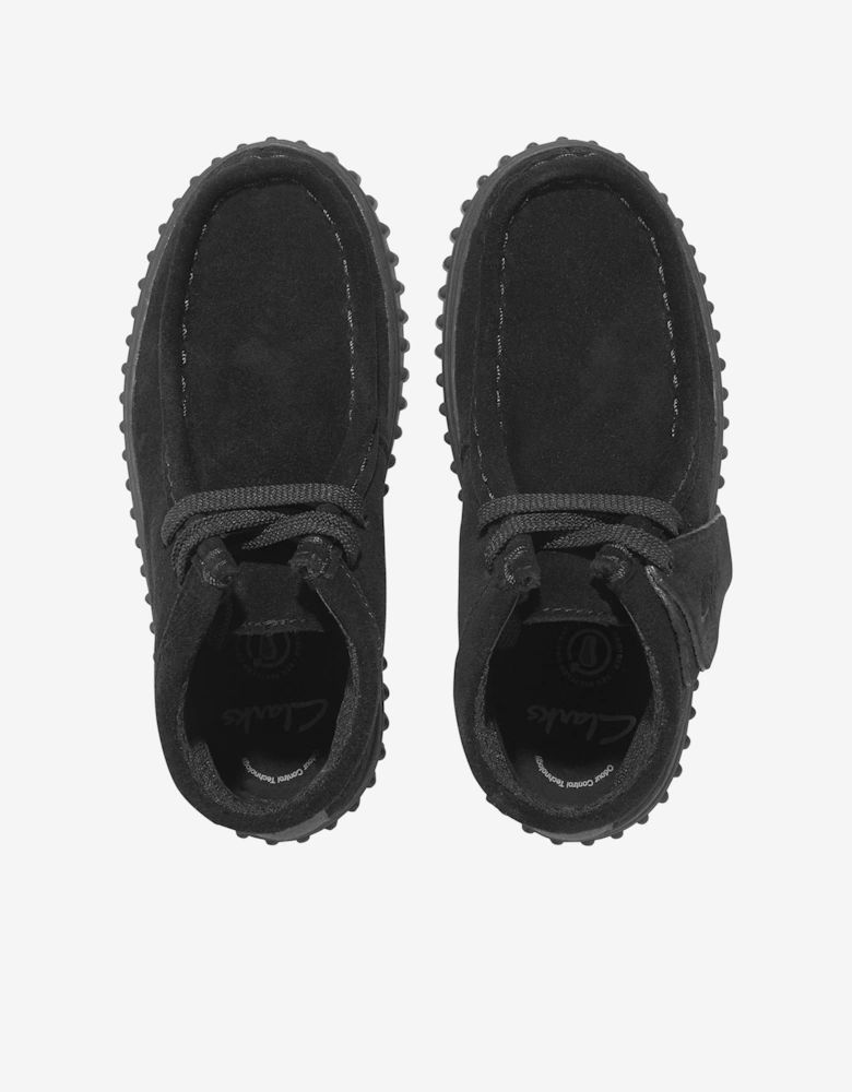 Kids Suede Tor Hill Boots in Black