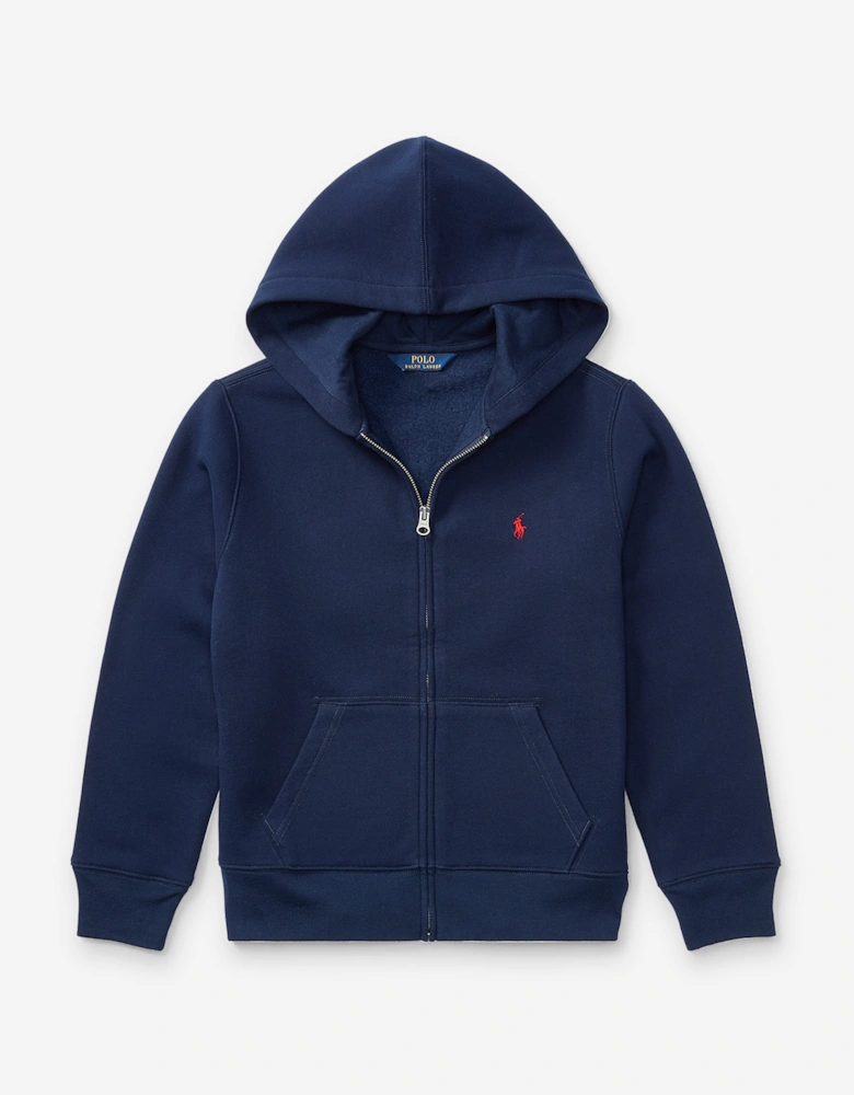 Boys Logo Zip Up Top