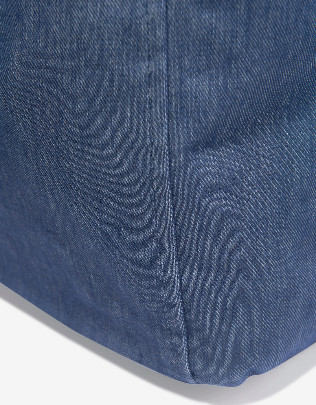 Girls Denim Look Tote Bag in Blue