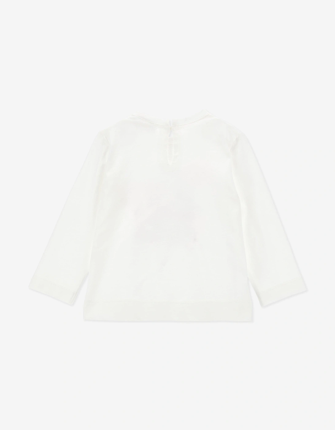 Baby Girls Long Sleeve Dumbo T-Shirt in Ivory