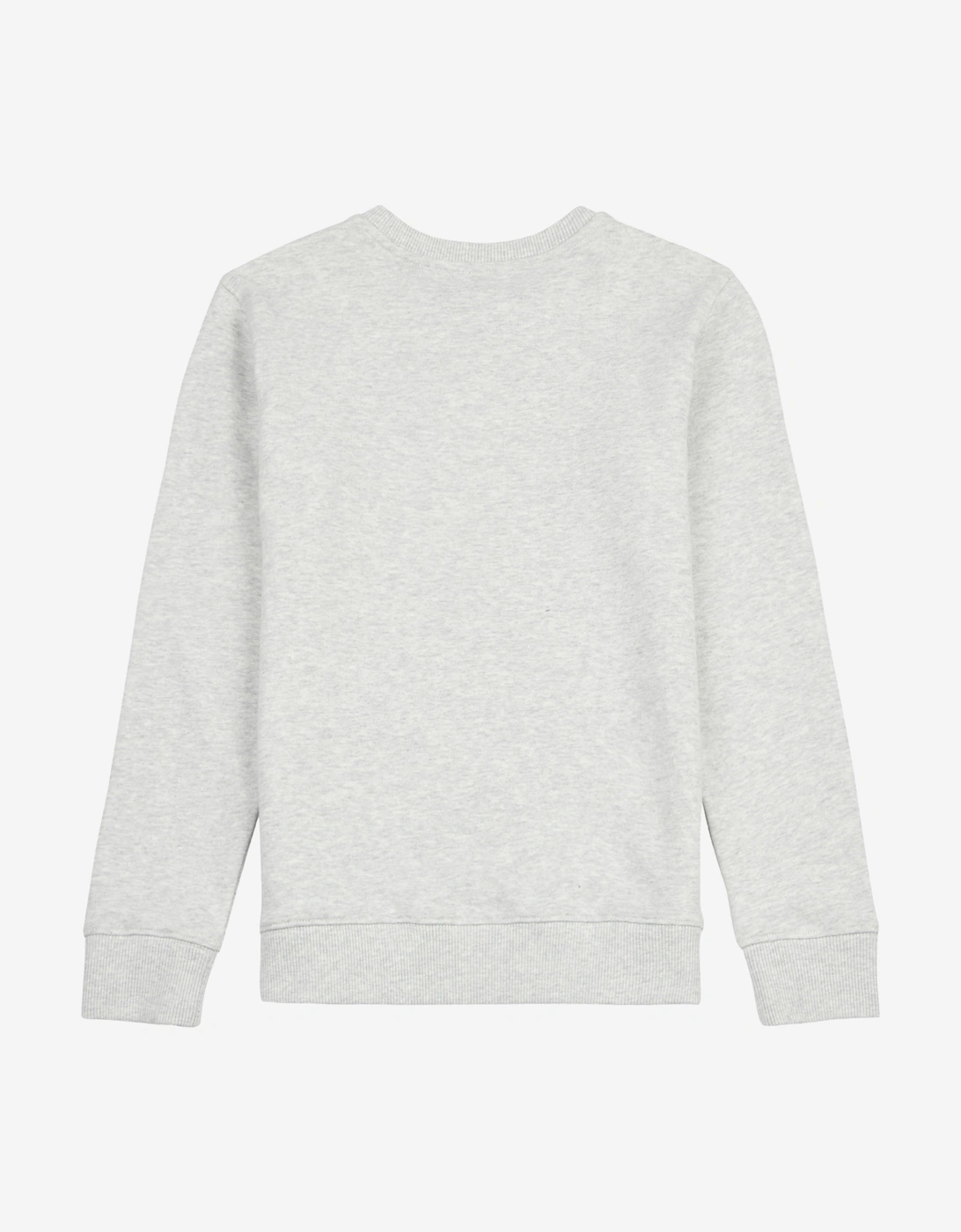 Boys Running Club Cartoon Graphic Sweatshirt in Grey