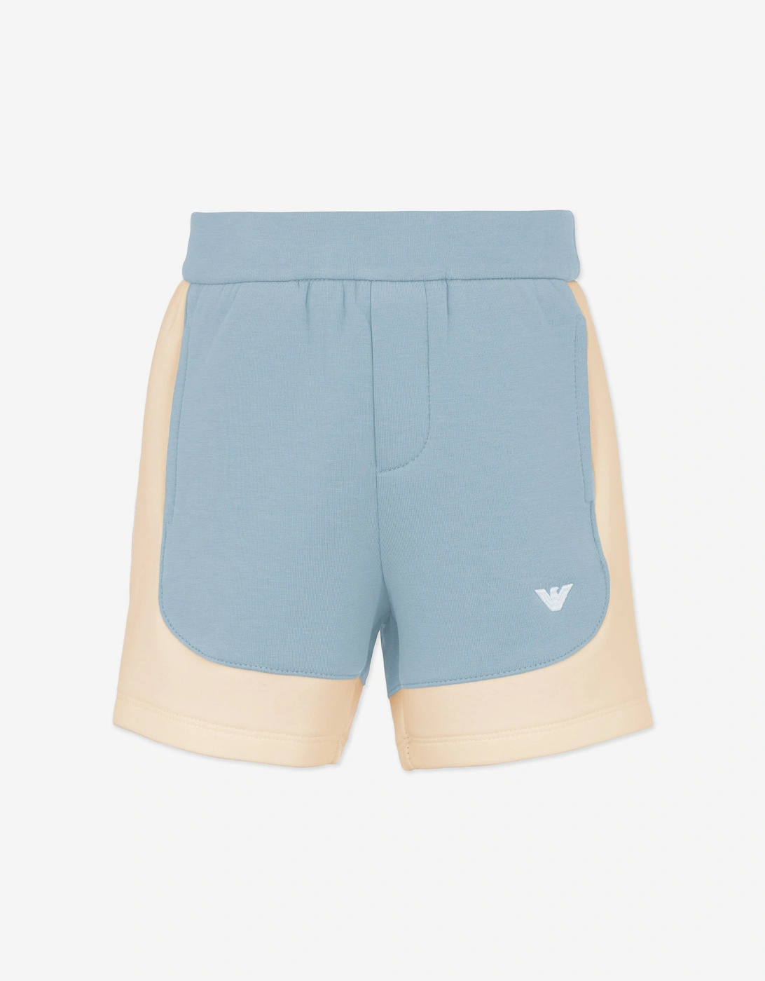 Baby Boys Colourblock Shorts in Blue, 5 of 4
