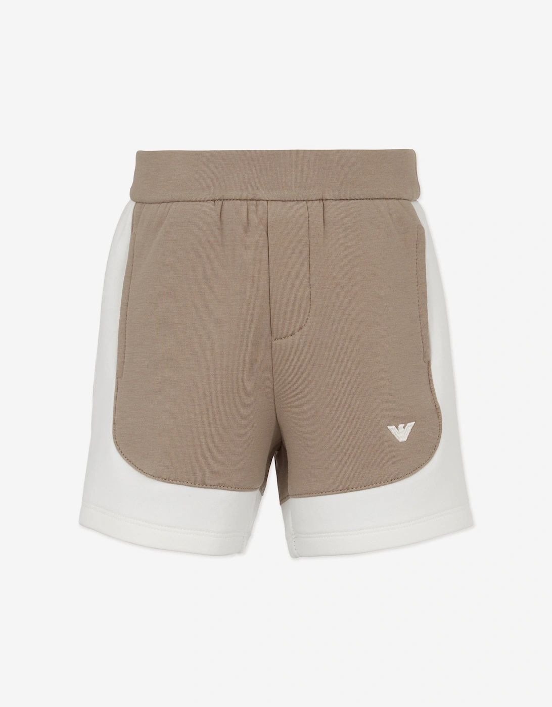 Baby Boys Colourblock Shorts in Brown, 5 of 4