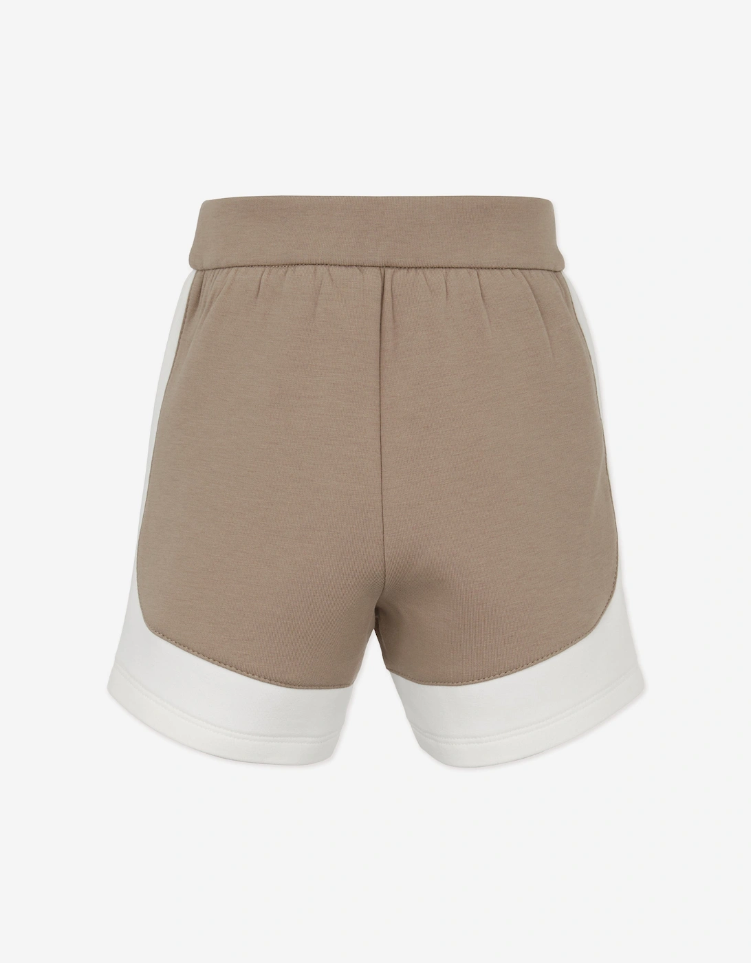 Baby Boys Colourblock Shorts in Brown