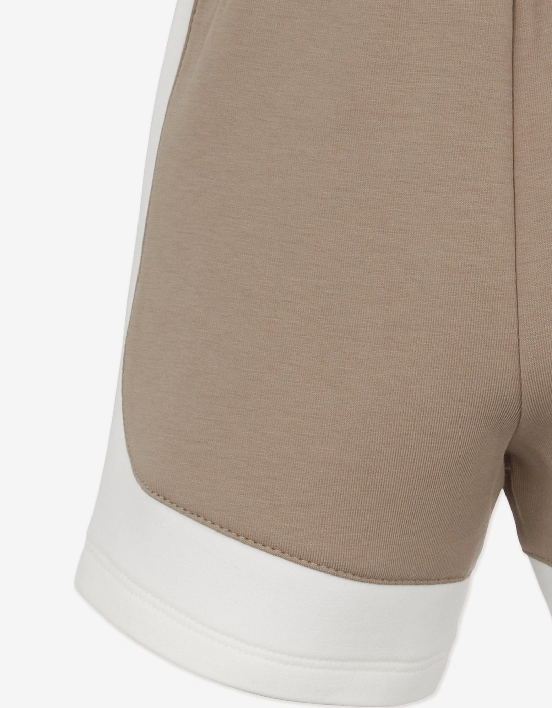 Baby Boys Colourblock Shorts in Brown