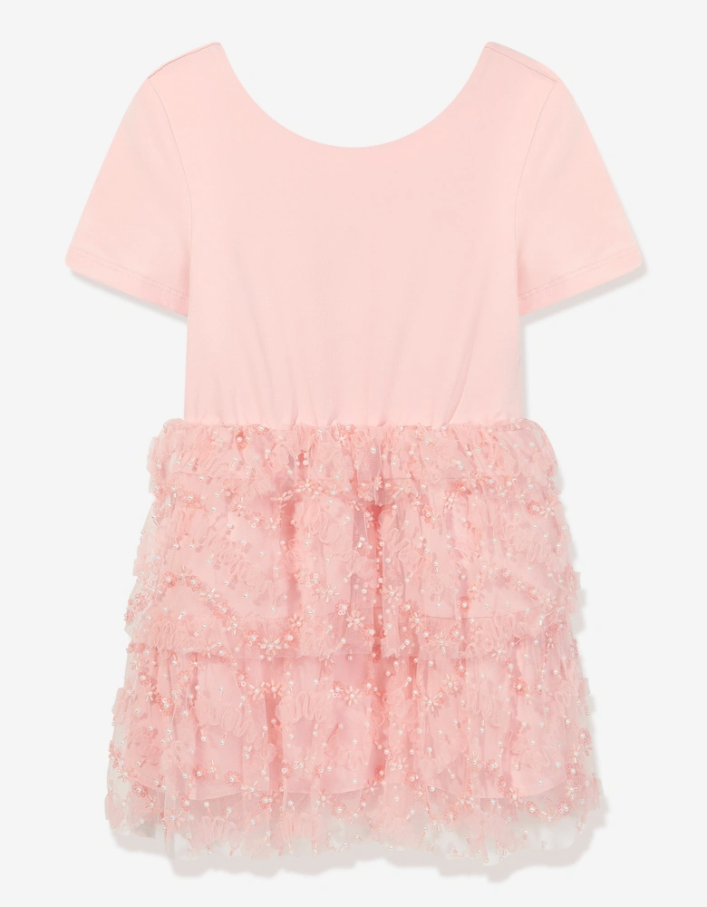 Girls Sequin Dress in Pink