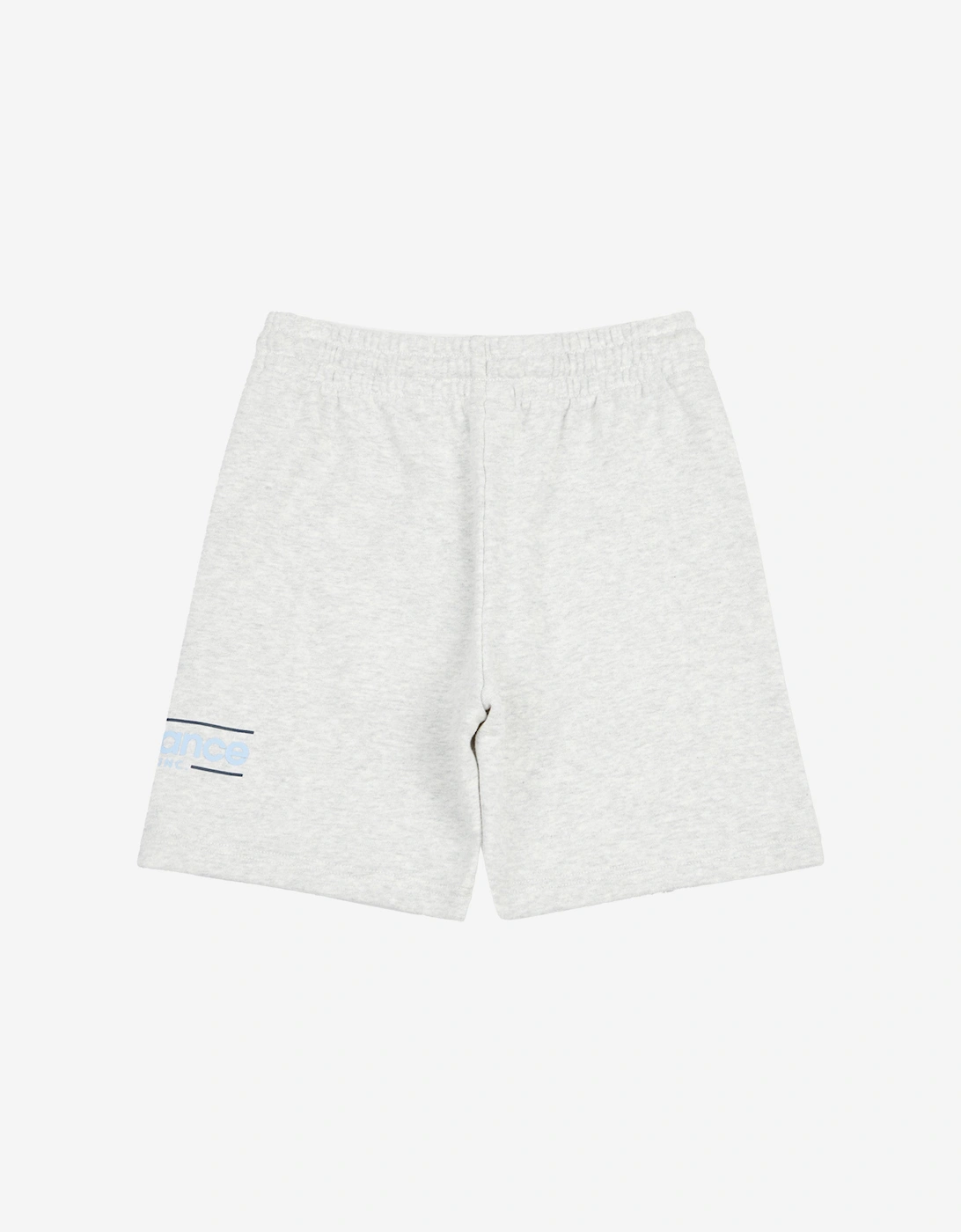 Boys Linear Athletics Graphic Shorts in Grey