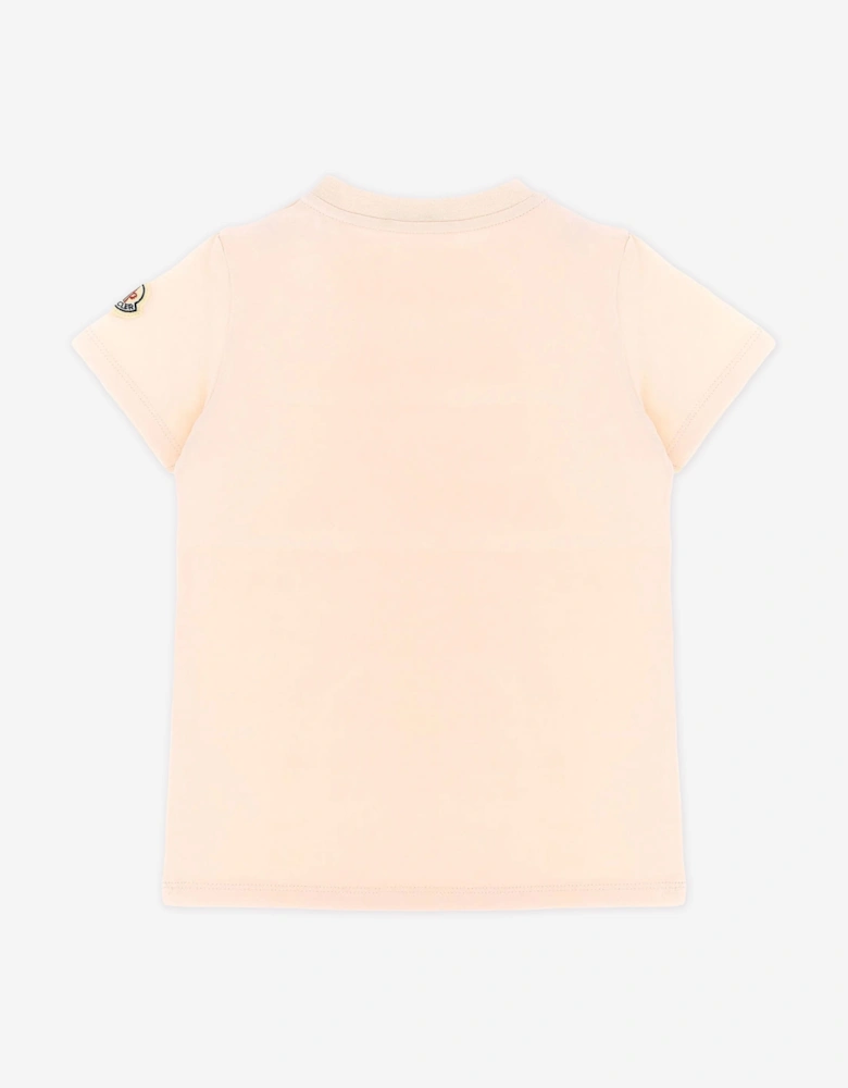 Baby Girls Logo T-Shirt in Pink