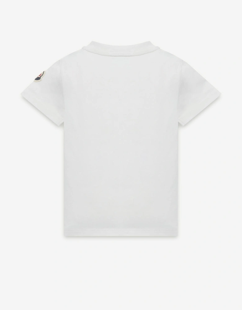Baby Girls Logo T-Shirt in Ivory