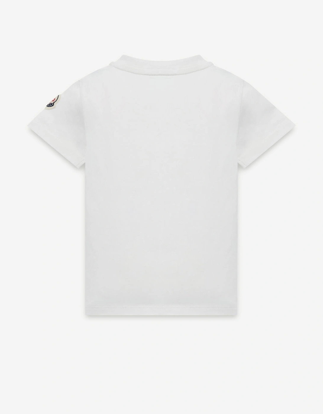 Baby Girls Logo T-Shirt in Ivory