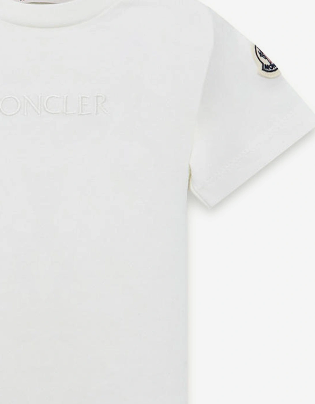 Baby Girls Logo T-Shirt in Ivory