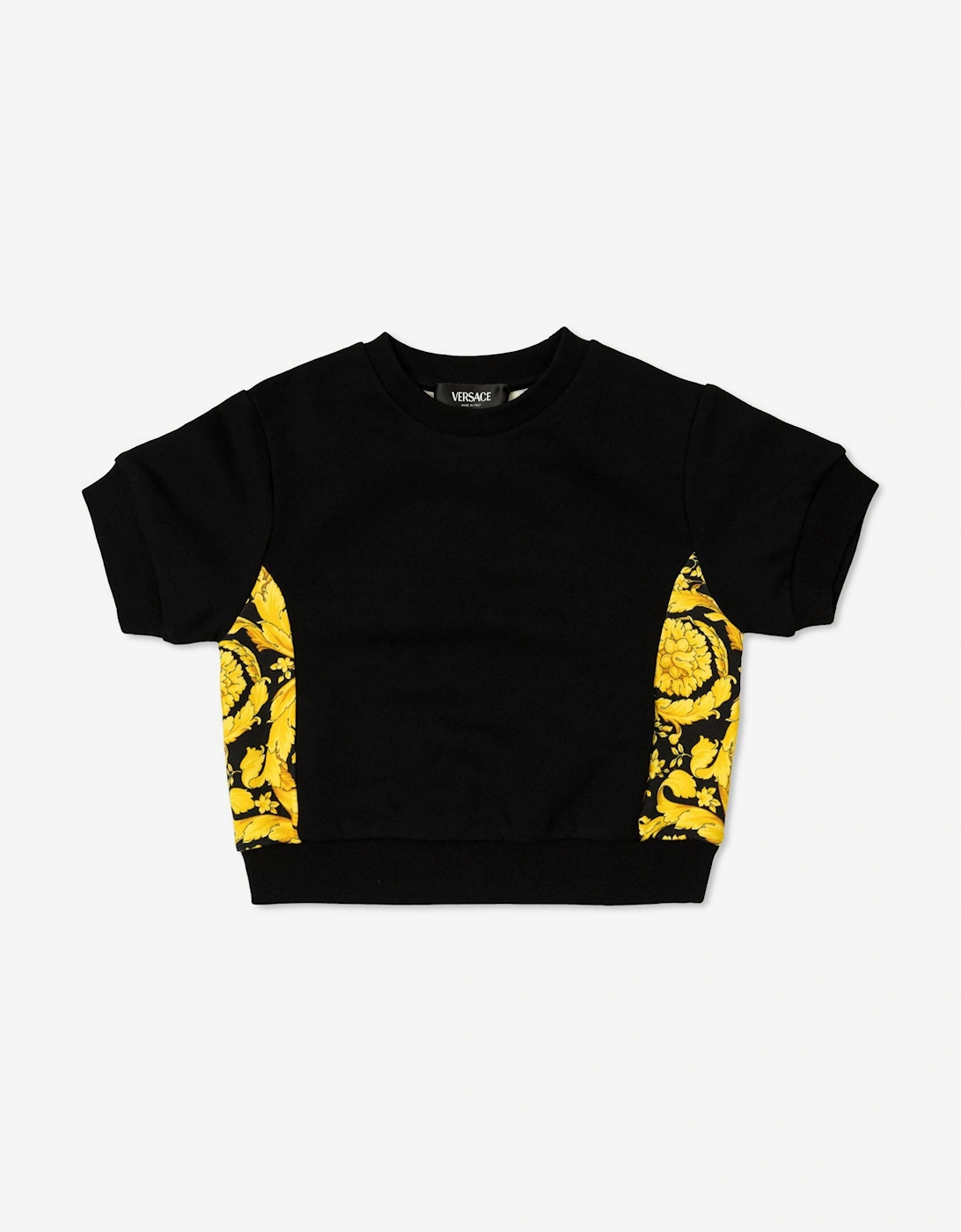 Girls Barocco Sweatshirt in Black, 5 of 4