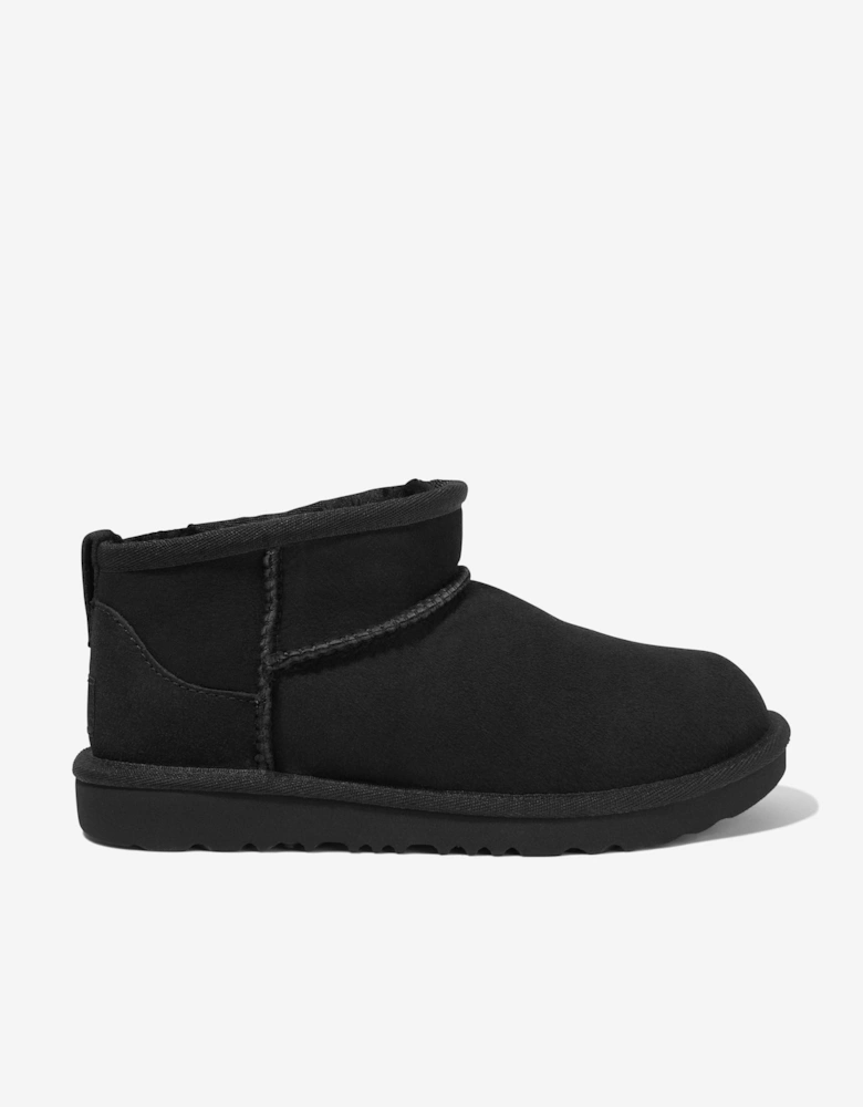 Kids Classic Ultra Mini Boots in Black