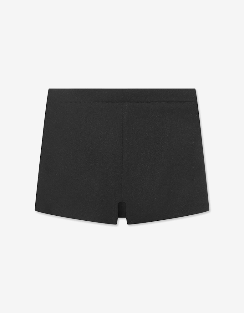 Girls Jersey Skort in Black