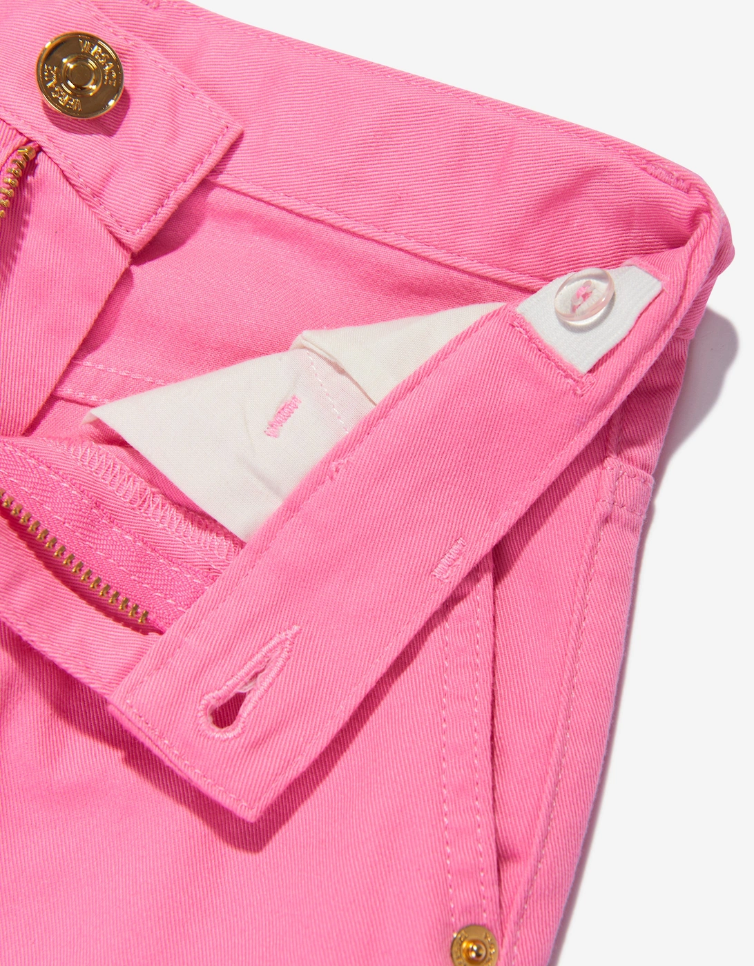 Girls Cargo Trousers in Pink