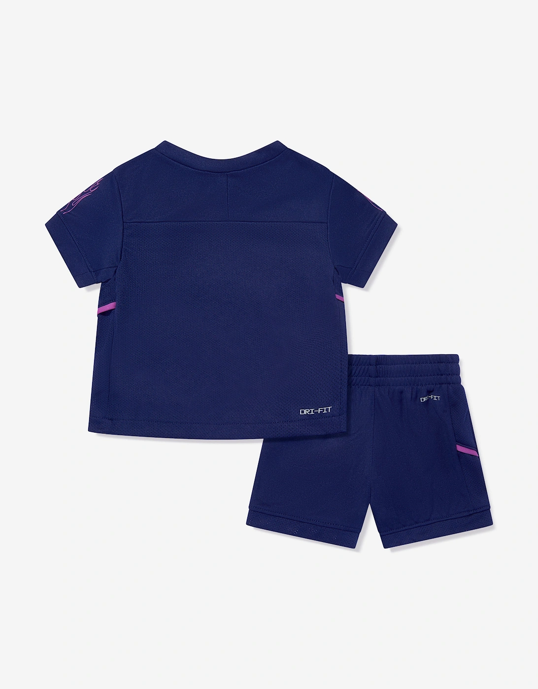 Baby Boys Dri-Fit  ACD25 Short Set in Navy