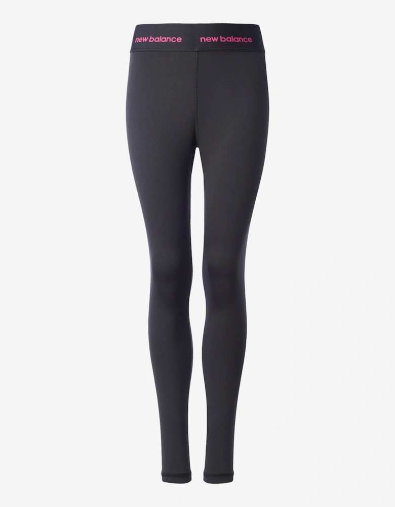 Girls Harmony High Rise Sport Leggings in Black