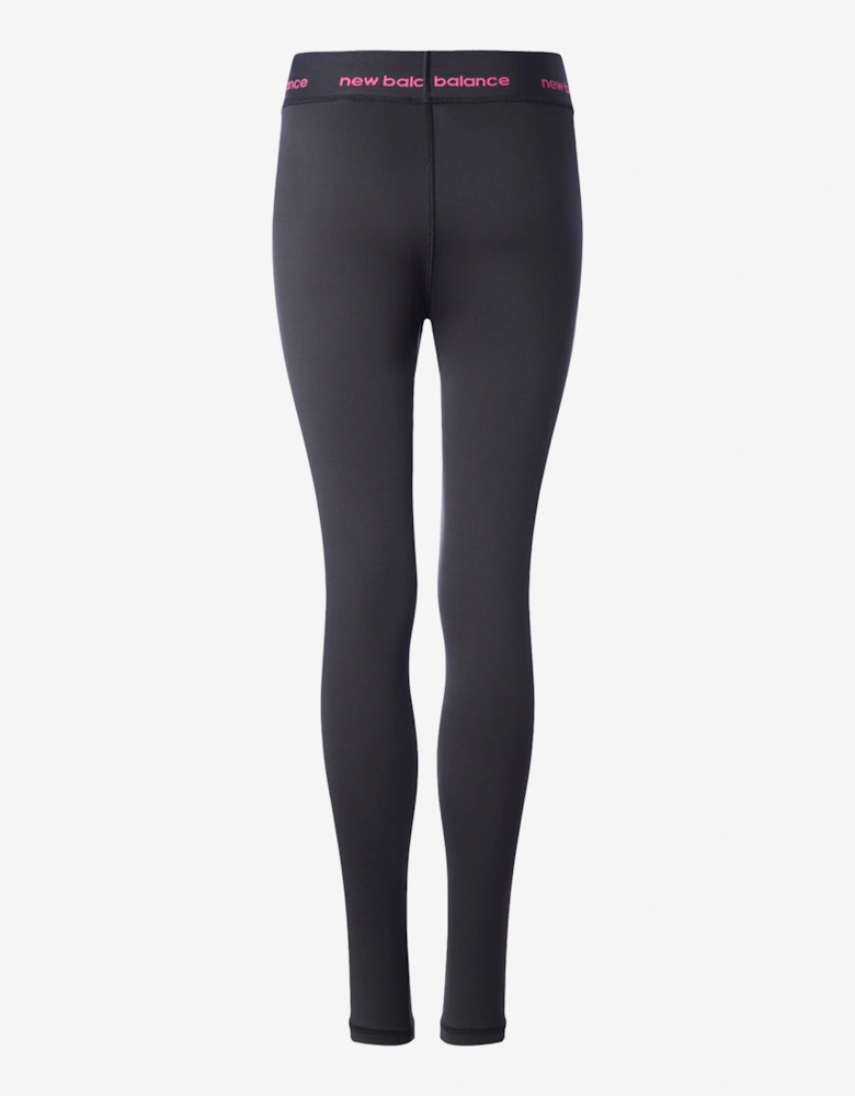 Girls Harmony High Rise Sport Leggings in Black