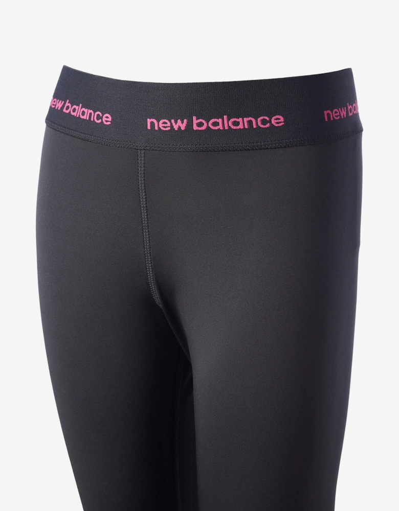 Girls Harmony High Rise Sport Leggings in Black