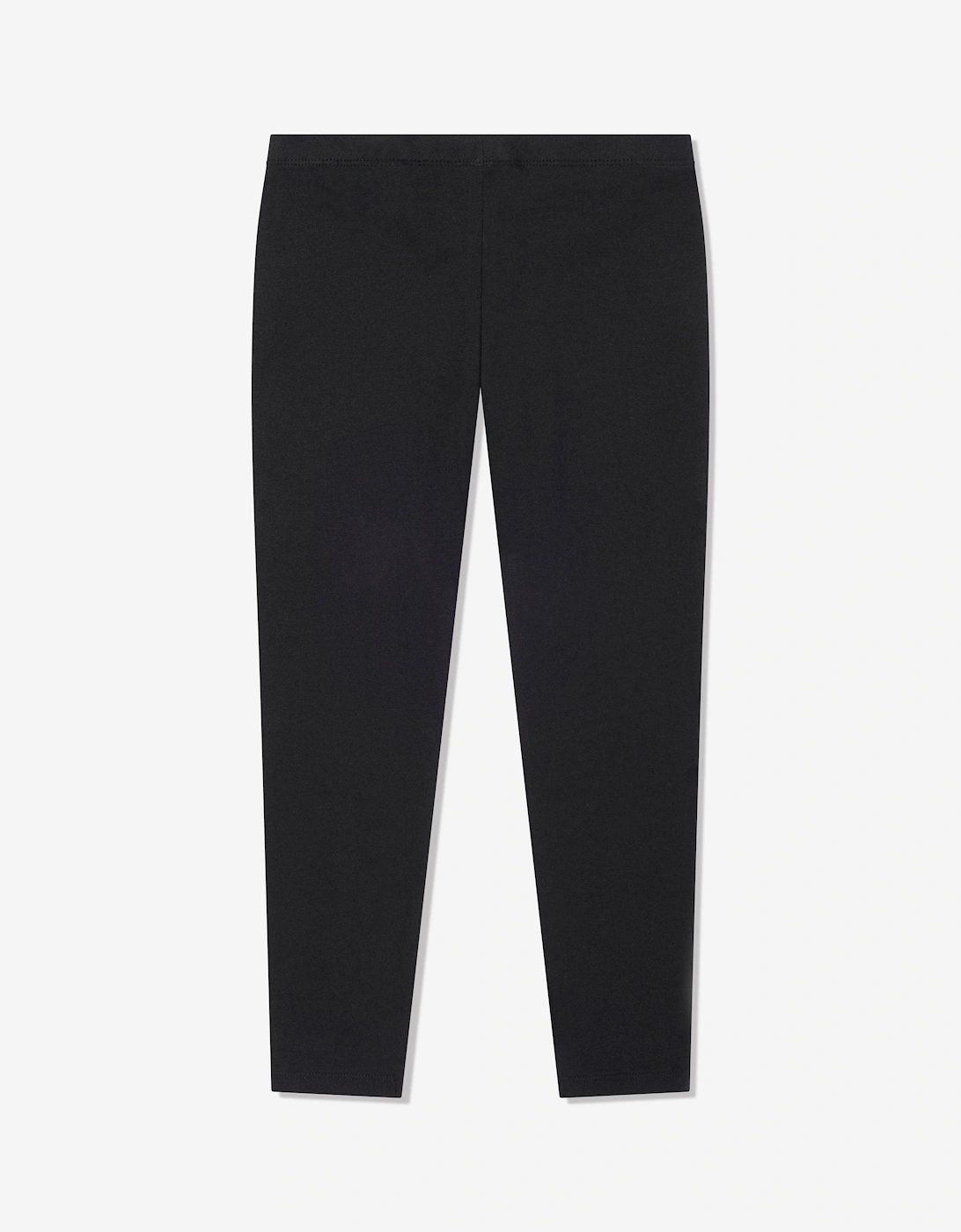 Girls Logo Leggings in Black