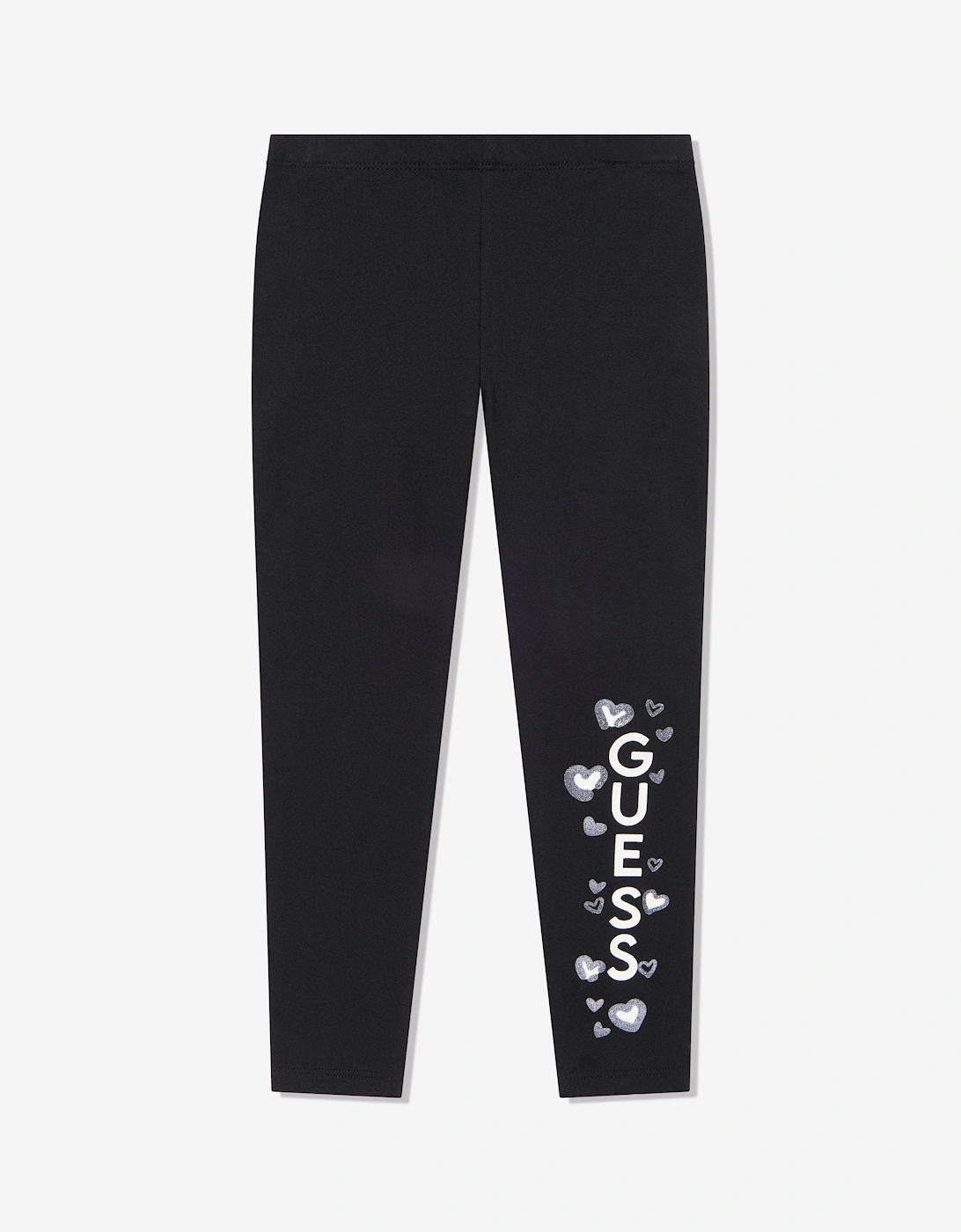 Girls Logo Leggings in Black, 5 of 4