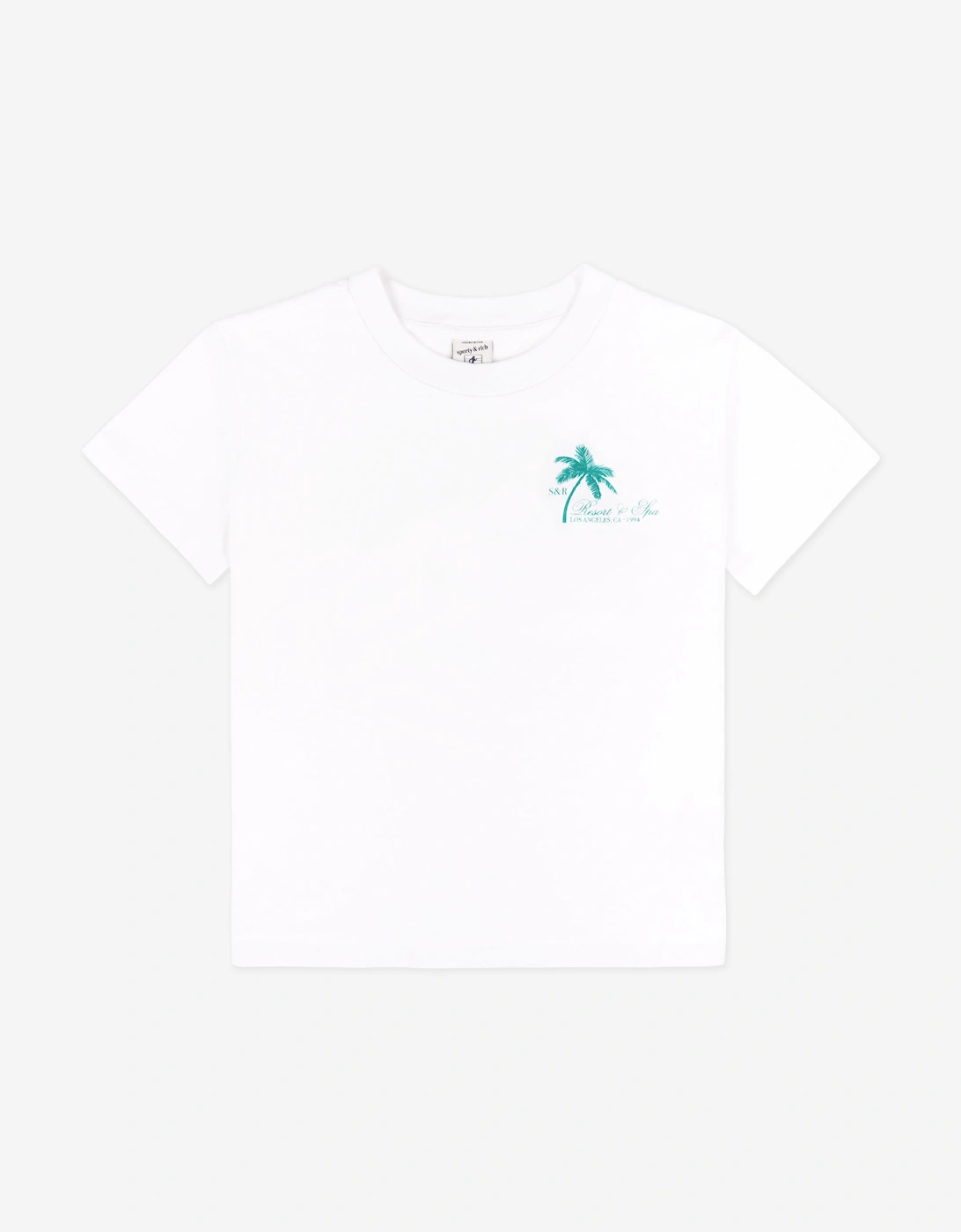 Kids Palms T-Shirt in White, 5 of 4
