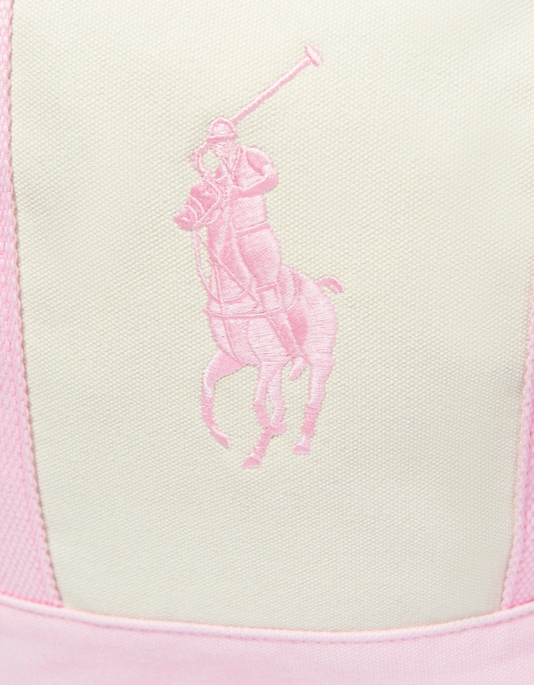 Girls Polo Player Tote Bag (W:43cm)