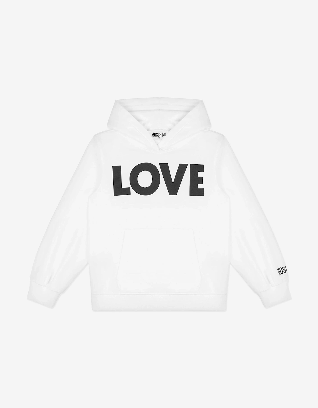 Kids Love Hoodie in White, 5 of 4
