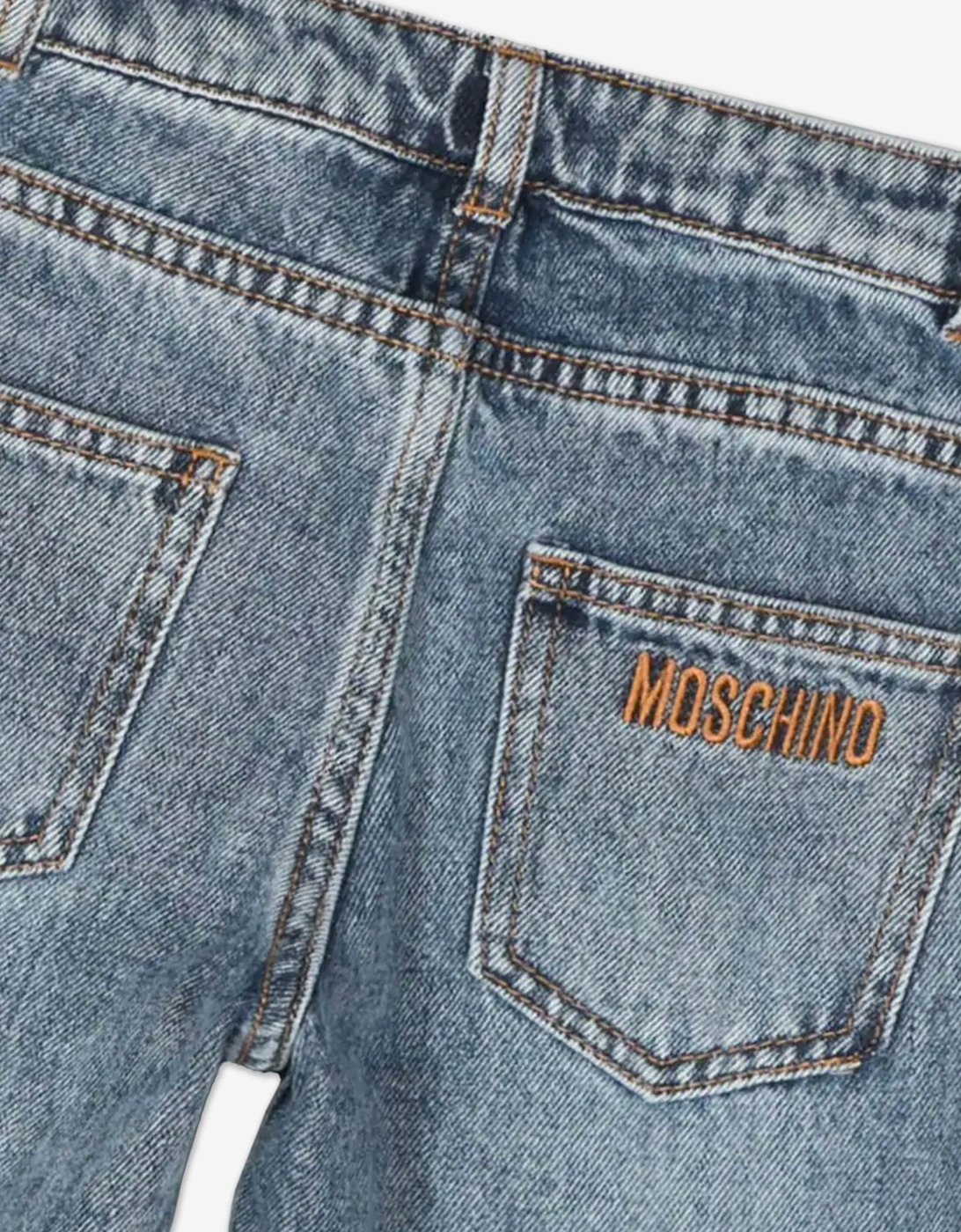 Kids Vintage Wash Jeans in Blue