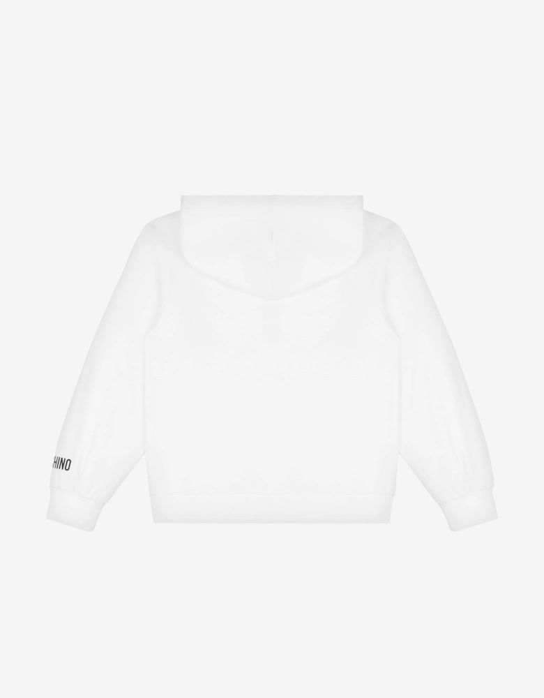 Kids Love Hoodie in White