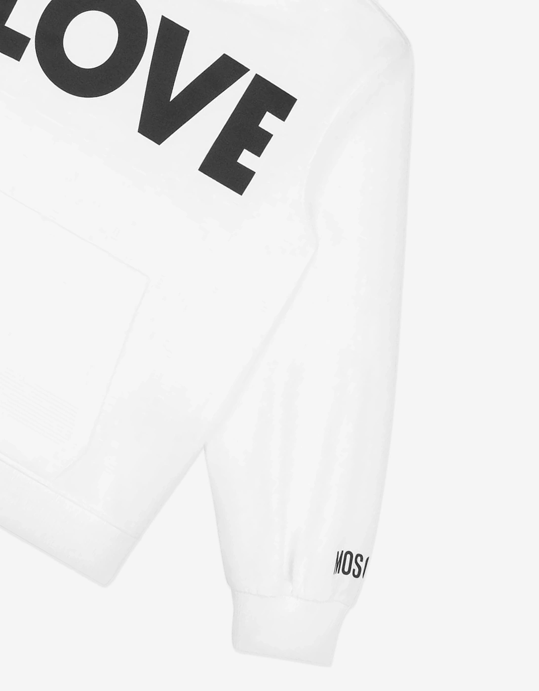 Kids Love Hoodie in White