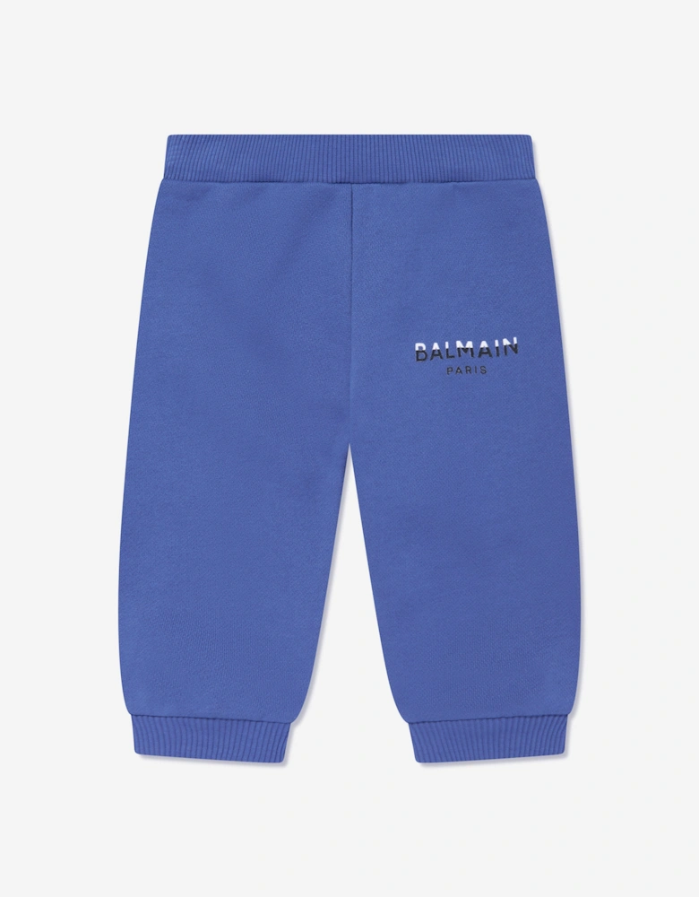 Baby Boys Logo Joggers in Blue