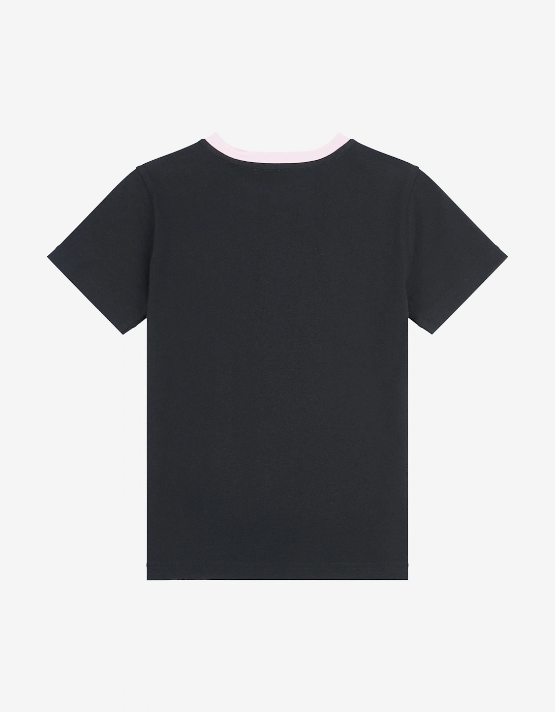 Girls Systems Graphic T-Shirt in Black