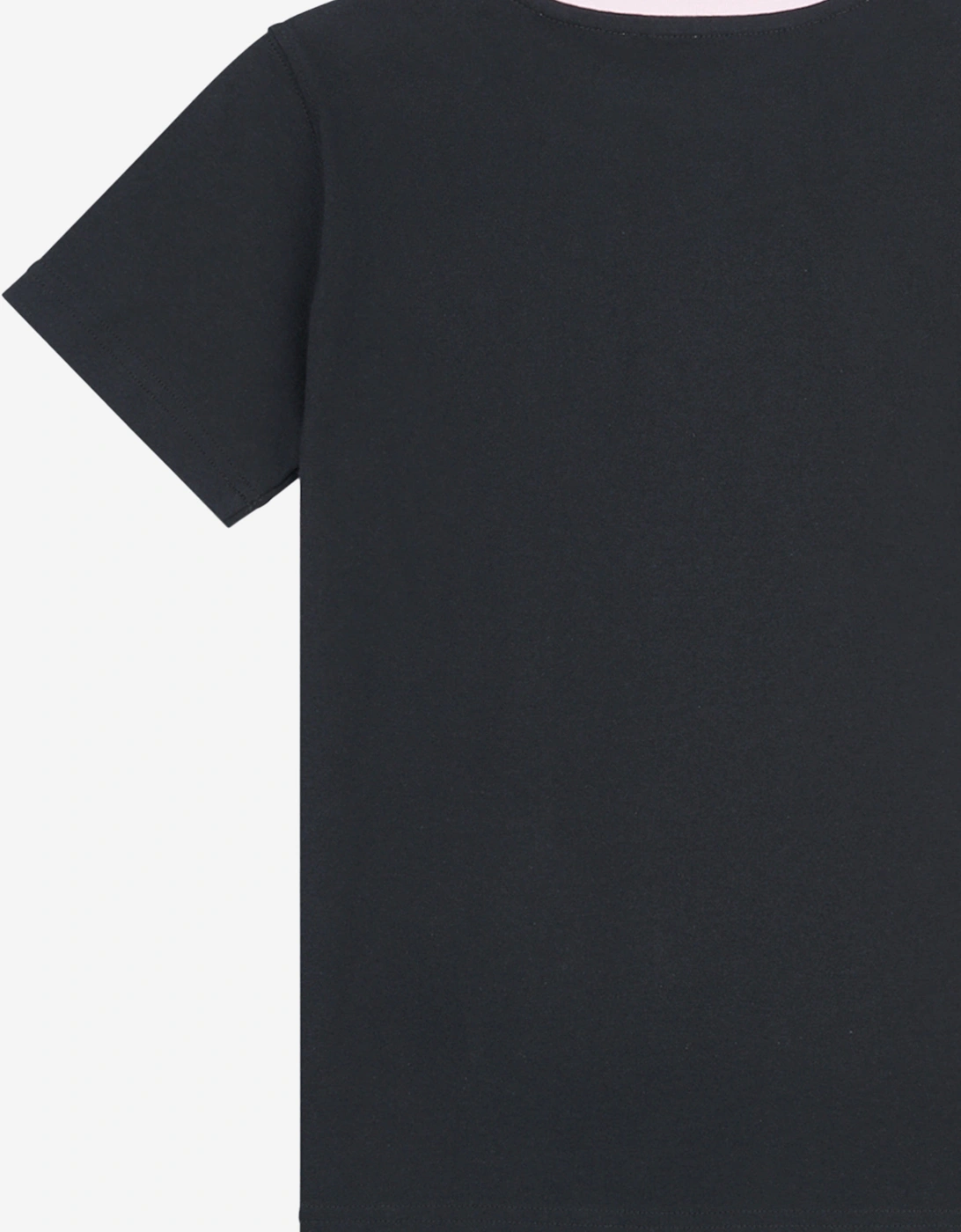 Girls Systems Graphic T-Shirt in Black
