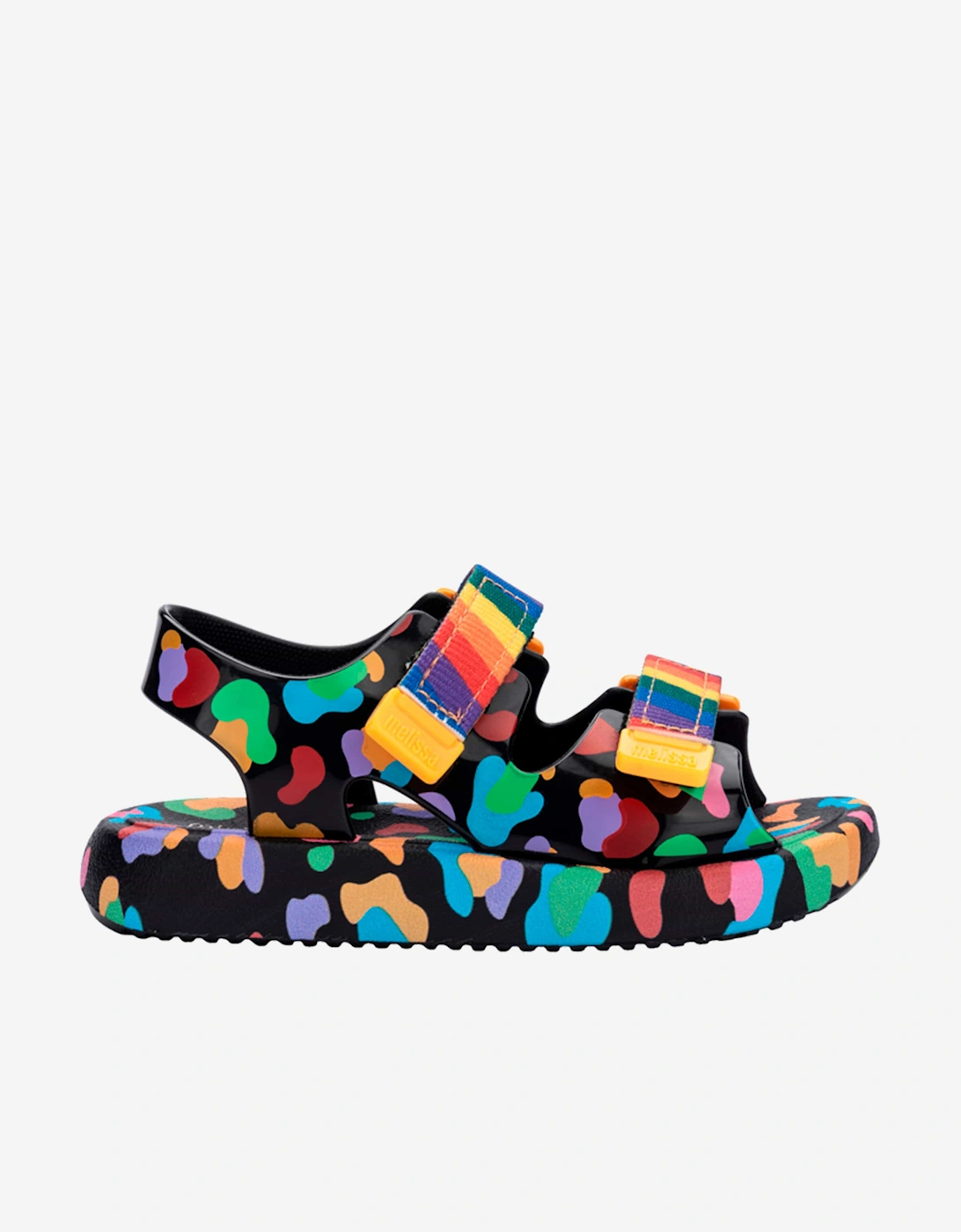 Girls Mix Sandals in Black, 5 of 4