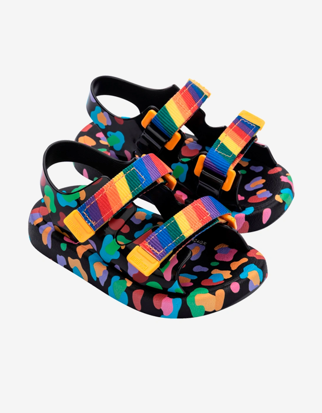 Girls Mix Sandals in Black