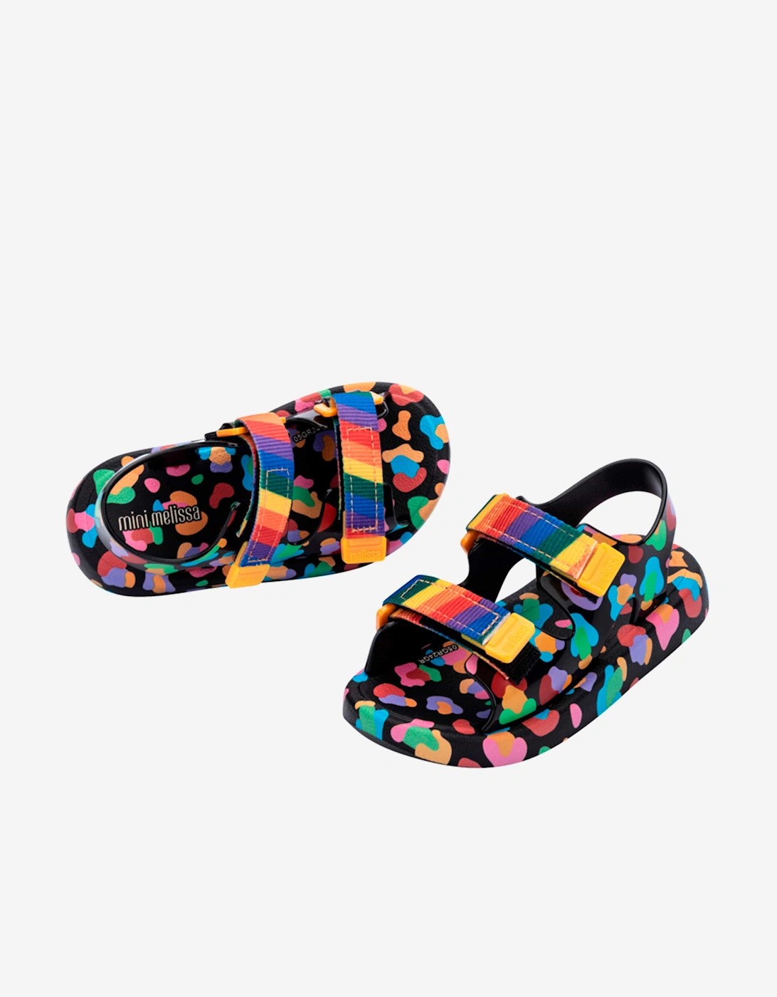 Girls Mix Sandals in Black