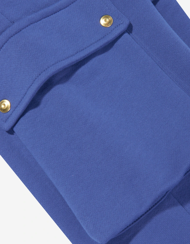 Boys Cargo Joggers in Blue