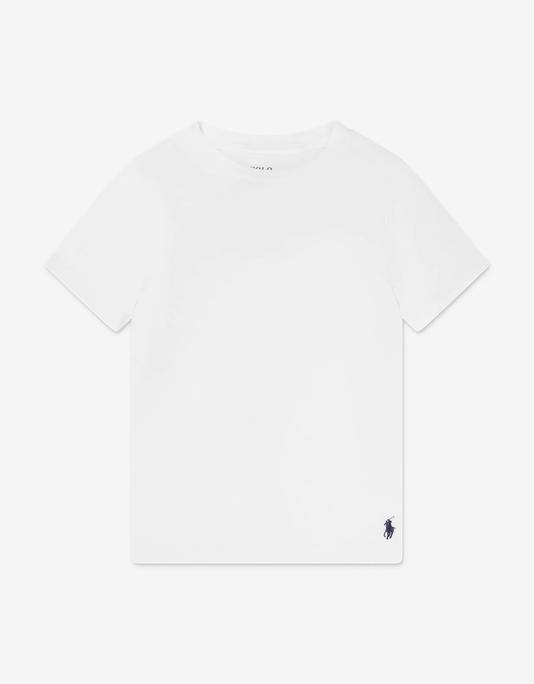 Boys 2 Pack T-Shirts Set in White